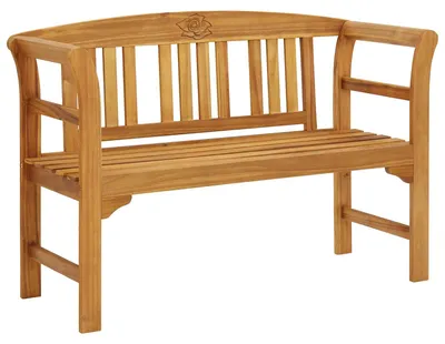 Immagine prodotto di Panchina da Giardino 114 cm in Legno Massello di Acacia