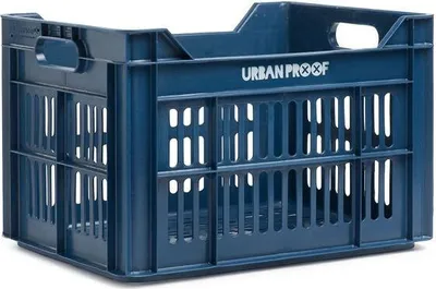 Produktbild von URBAN PROOF Urban Proof Fahrradkiste - 30 L - Dunkelblau