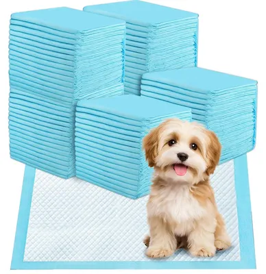 Zdjęcie produktu dla Podkłady treningowe dla psów 60x90 cm, 100 sztuk, 6 warstw, szczelne, dla szczeniąt