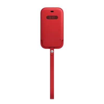 Produktbild von Apple - (PRODUCT) RED - Schutzhülle für Mobiltelefon - mit MagSafe - Leder - Rot - für iPhone 12 mini