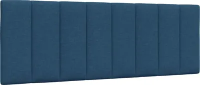Produktbild von Kopfteil-Kissen "Hanko" Blau 140 cm Stoff