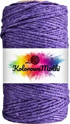 Produktbild von Makramee Garn Lavned 2mm 60m | Naturliche Stark, Baumwollgarn, Baumwollschnur, Perfekt für Basteln