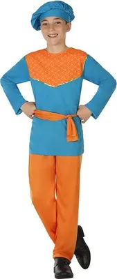 Produktbild von Atosa Strohmann Kinderkostüm Orange 5-6 Years Orange 5-6 Years