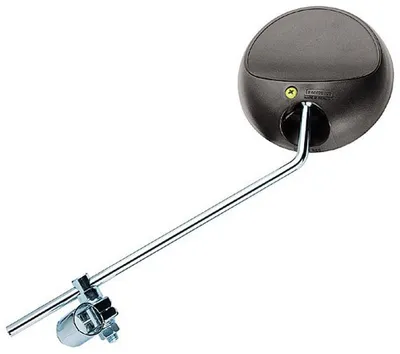 Produktbild von B&M Spiegel 922 rund Stange gerade schwarz