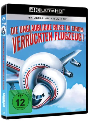 Produktbild von Die unglaubliche Reise in einem verrückten Flugzeug (4K Ultra HD) + (Blu-ray)