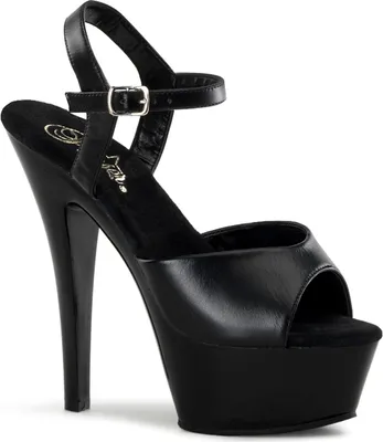 Produktbild von KISS-209 Damen Sandale von Pleaser, Schwarz , EU 44, US 14