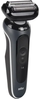 Produktbild von Braun Series 6 62-G1650s, Folienschaber, Schwarz, Tasten, Akku, Lithium-Ion (Li-Ion), Integrierte Batterie