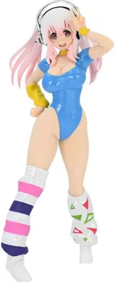 Produktbild von Super Sonico PVC Statue Super Sonico Concept Figure 80's/Another Color/Blue Ver. 18 cm