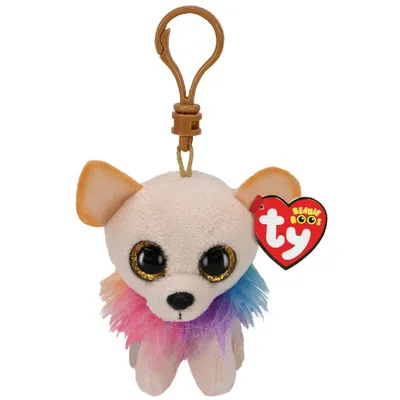 Produktbild von TY Beanie Boos Chewey, Spielzeug-Hund, Blau, Violett, Weiß, Plüsch, 3 Jahr(e), Vereinigte Staaten, 50 mm