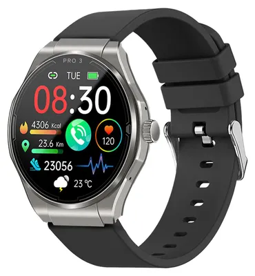 Produktbild von Knauermann PRO 3 (2024) Gesundheitsuhr mit Telefon & Notruffunktion SOS Taste