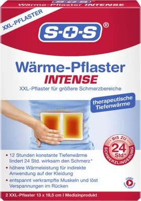 Produktbild von SOS Wärmepflaster Intense 24 Stunden (2er Pads)