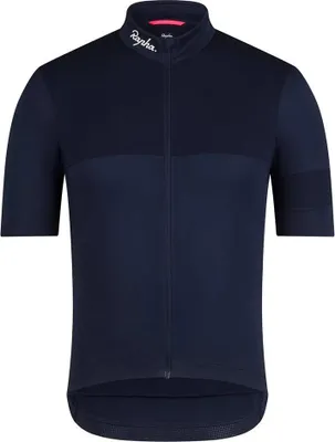 Immagine prodotto di Maglia da ciclismo a maniche corte Rapha Brevet Element, blu, taglia XL da uomo, blu, taglia XL