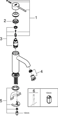 Produktbild von GROHE Essence, Chrom