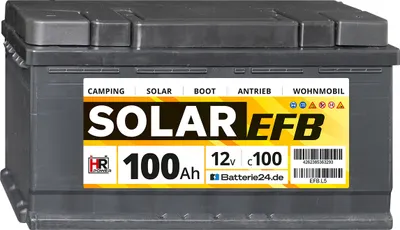 Produktbild von HR Solar EFB 12V 100Ah Versorgerbatterie