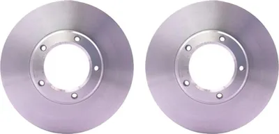 Produktbild von 2 Bremsscheiben innenbelüftet Ø 84 mm 25 mm HELLA für u.a. TOYOTA HIACE