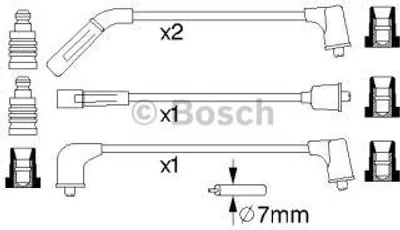 Produktbild von Bosch Zündleitungssatz  0 986 356 988
