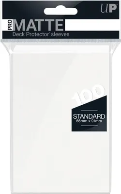 Image de Lot de 100 pochettes Ultra Pro Pro-Gloss Format Standard 66x91mm (Blanc)