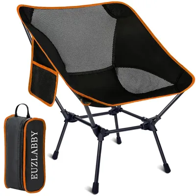 Produktbild von Campingstuhl klappbar, tragbar, 120 kg, mit Tragetasche, für Camping