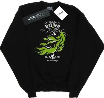 Produktbild von Disney - "Made For Mayhem" Sweatshirt für Damen BI42291 (M) (Schwarz)