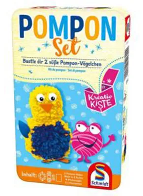 Image de Schmidt Spiele Kreativkiste Pompon Set 51602