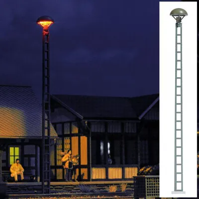 Produktbild von Busch 4114 - 1/87 / H0 Pilzleuchte mit Gittermast - Neu