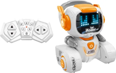 Obrázek produktu pro WIKY Robot Robby RC na dálkové ovládání 13x9x15 cm