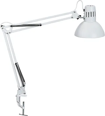 Obrázok produktu pre Stolná lampa MAUL MAULstudy E27 bez objímky žiarovky biela