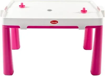 Produktbild von Kindertisch + Airhockeyspiel - rosa