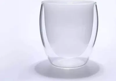 Obrázek produktu pro Termohrnek s dvojitým sklem 150 ml - nefritově bílý