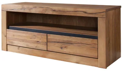 Produktbild von MASSIVMOEBEL24.DE TV-Board Wild-/Zerreiche 115x42x49 natur geölt MONTREUX #103