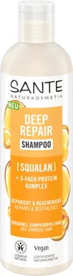Obrázok produktu pre REGENERAČNÝ ŠAMPÓN PRE SUCHÉ A POŠKODENÉ VLASY SQUALAN A EKO PROTEINOVÝ KOMPLEX 250 ml - SANTE