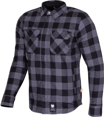 Produktbild von Merlin Sherbrook D30 einlagiges Motorrad Hemd, schwarz/grau, M