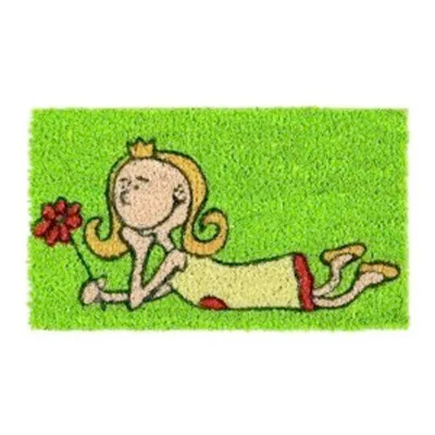 Produktbild von Kokosmatte Fußmatte Kokos Prinzessin - Fee  22x37 cm