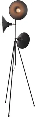 Immagine prodotto di Lampada da terra moderna per soggiorno, 150 cm, nera,  per interni