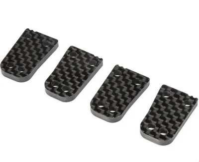 Produktbild von Losi Rear Hub C Plate Carbon: 8X 8XE 2.0