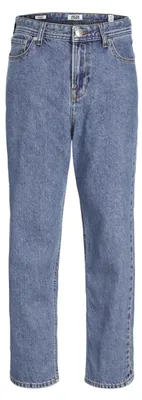 Zdjęcie produktu dla Spodnie jeansowe JACK&JONES JUNIOR, model Jjichris Jjoriginal Sq 735, kolor niebieski, rozmiar M
