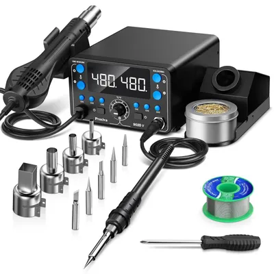 Produktbild von Heißluftstation – 750 W Leistung – Elektrisch – Für die Reparatur von Elektronik