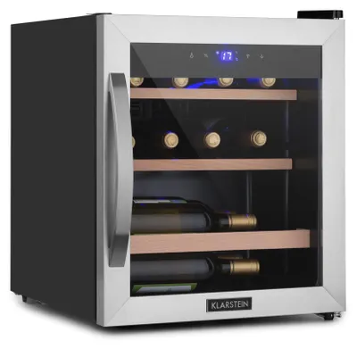 Zdjęcie produktu dla KlarsteinVinetage 12 Uno, chłodziarka do wina, 12 butelek, 46 l, 4-18°C, 40 dB, szkło