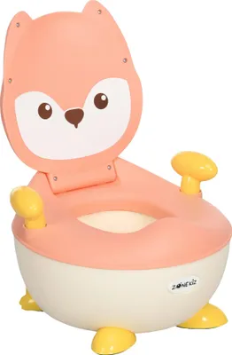 Obrázok produktu pre Detský nočník, unisex, vzor zvierat, ružový