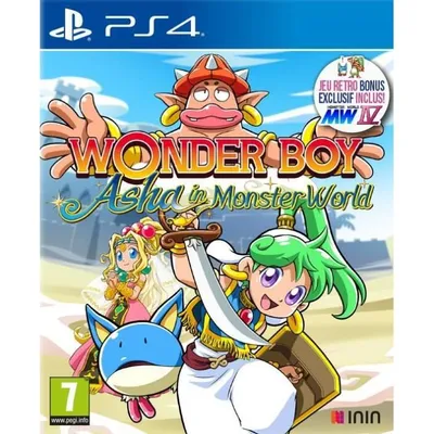 Produktbild von Wonderboy Asha im Monster World PS4-Spiel
