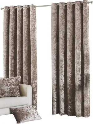 Obrázok produktu pre Paoletti - Záclony s očkami "Verona" 2-pack RV1290 (66 x 90in) (Grey)