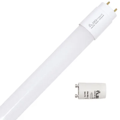 Produktbild von LED Leuchtmittel T8 Röhre 60cm 9W G13 900lm 830 warmweiß 3000K inklusive Starter