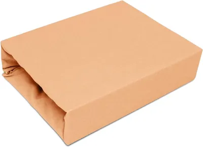 Produktbild von "Best for Kids Jersey Spannbettlaken 100% Baumwolle, erhältlich in 22 Farben & 9 Größen (70x140 cm, Lachs) – Weich, Atmungsaktiv, Hautfreundlich"