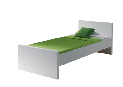 Produktbild von Einzelbett Lara 90x200 cm, Weiß