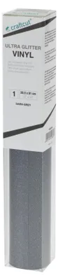 Produktbild von Kreativplotter Ultra Glitter Vinyl DARK-GREY 30,5 x 61 cm