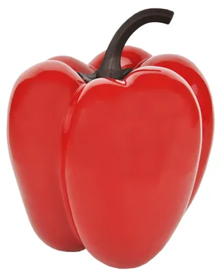 Produktbild von Deko-Paprika in Rot aus robustem Fiberglas, Größe XS - E2245-S1-R