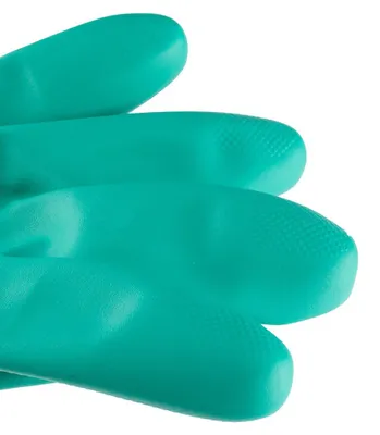 Produktbild von Chemikalienbeständige Nitrilhandschuhe, Größe 10