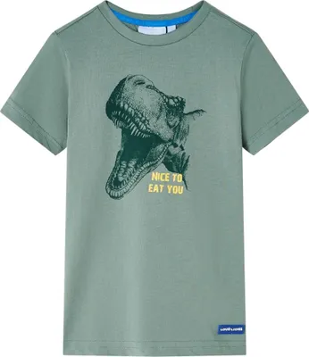 Produktbild von "2026 Promotion" Kinder-T-Shirt - Gute Qualität - Khaki 104 - Langarmshirts MM96