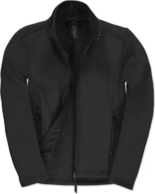 Produktbild von B&C JWI63 | Damen Softshell Jacke ID.701 - Farbe: Black/Black - Größe: S