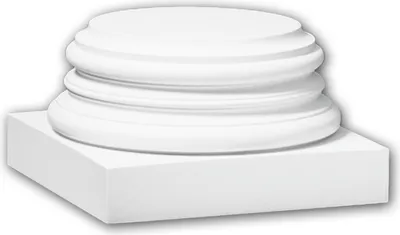 Produktbild von PROFHOME 113900 Vollsäulen Sockel Säule Zierelement Stuckdekor